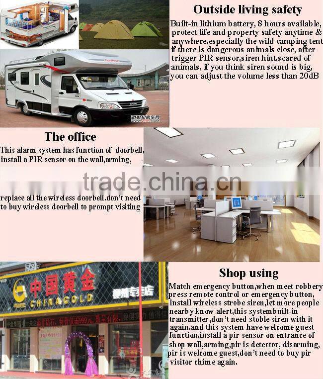 Home Automation Smart Home Security System GSM Camera Alarm G3