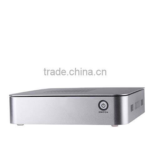 Big promotion mini desktop pc INTEl G1610 Celeron Dual core 3D thin client INTEL core hd graphics card support Linux OS Ubuntu