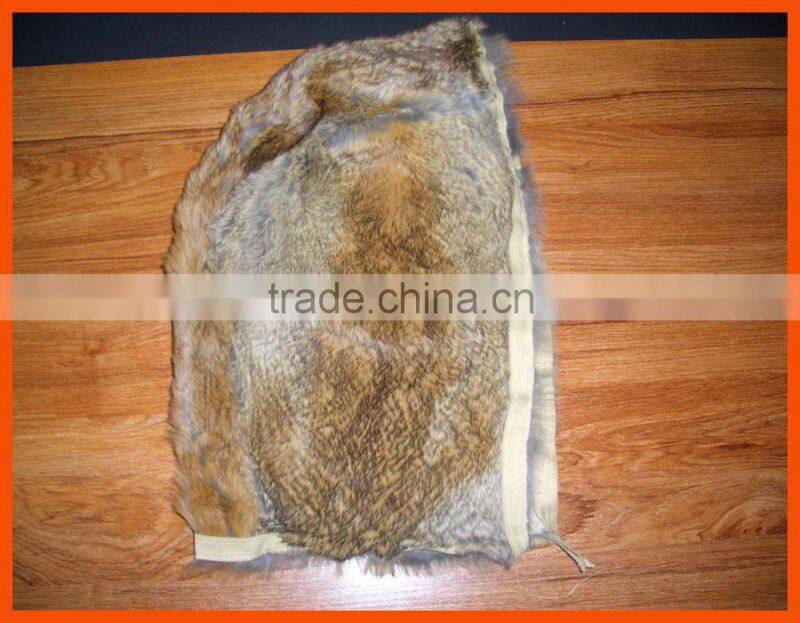 down jacket rabbit fur hood lining