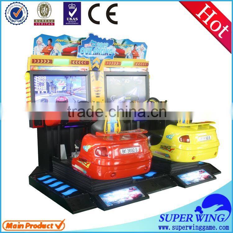 Most popular full-motion simulator arcade video driving game machine