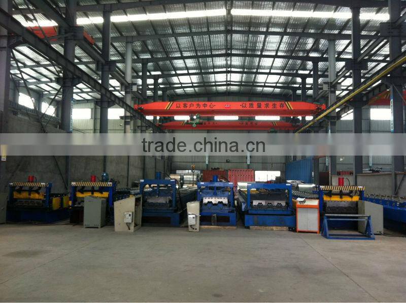 Trapezoidal Corrugated Floor Decking Sheet
