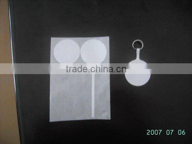 RF jewelry security soft label, eas security alarm label, anti theft eas tag for jewelry shop