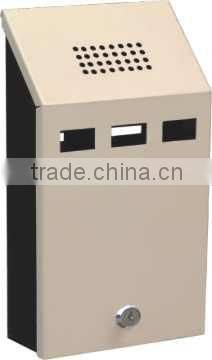 Foshan JHC-7008 Practical Powder Coated Railing/Wall-mounted/Outdoor Ashtray