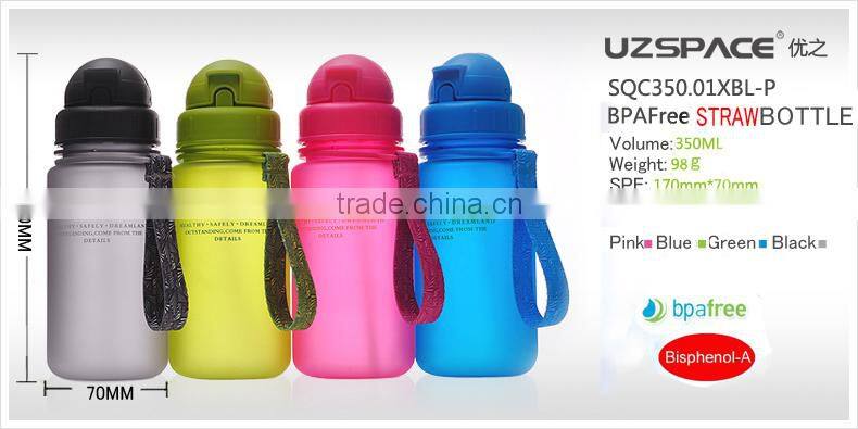 Frosted water bottle with 350ML