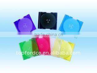 5.2mm slim jewel cd case 5 assorted color