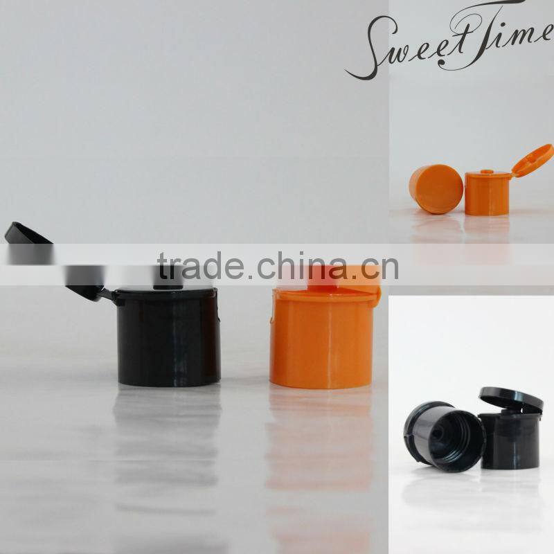 orange flip top cap