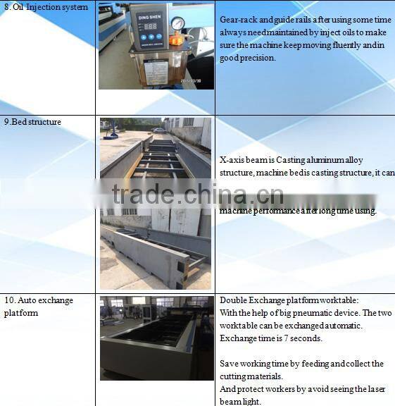 sports equipment fiber laser cutting machine