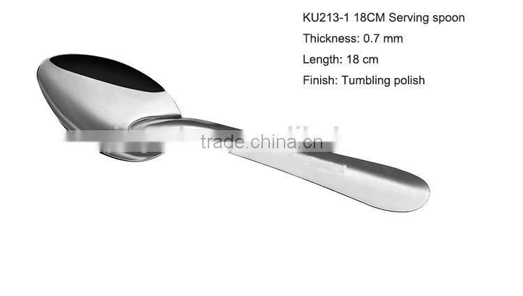 High quality stainsteel steel serving spoon