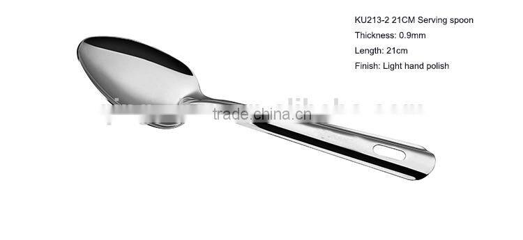 High quality stainsteel steel serving spoon
