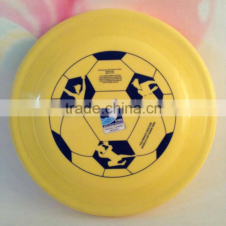 Plastic luminescent frisbee