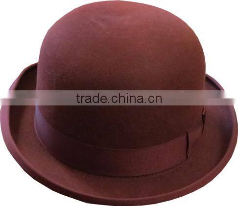 The Traditional Bowler Hat In Stiff Felt