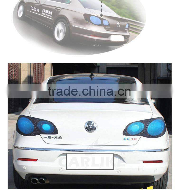 CARLIKE Glitter Pink Headlight Self Adhesive Vinyl Film For Car