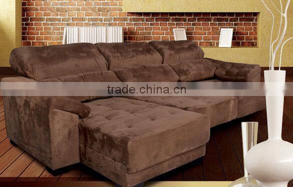 Fashion leather sofa fabric for home textile