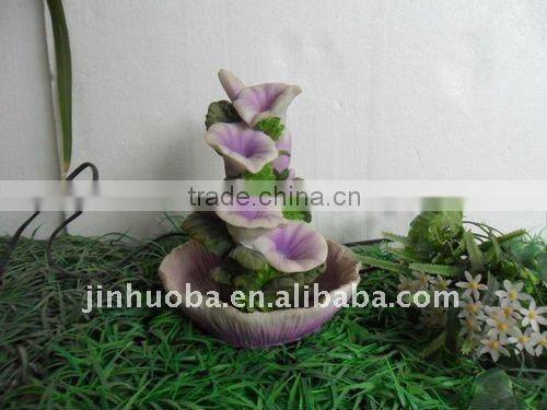 Outdoor fountain resin mushroon water fountain
