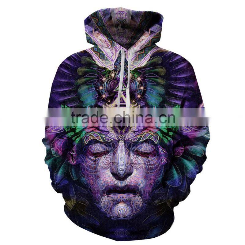Fashion 3D hoody sweater full printing hoodies