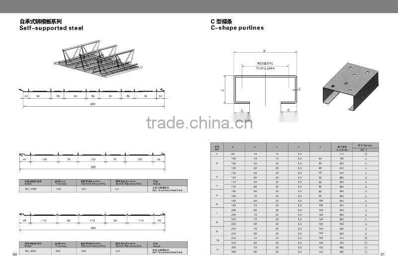 stud steel light keel frame roll forming machine