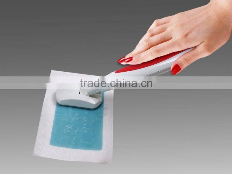leg and body hair remover cold wax strips / multi colour depilatory wax strips