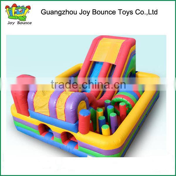 outdoor inflatable obstacle course for kids game 2015
