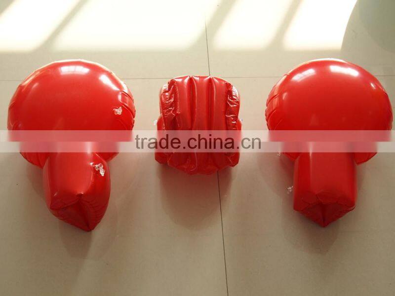 seen as tv PVC inflatable gloves wholesale