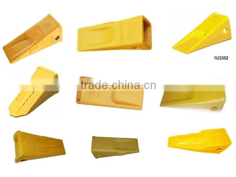 Yellow Excavator 1U1354 Bucket Teeth Adapters