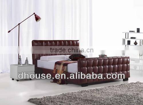 Leather bed DHBF07