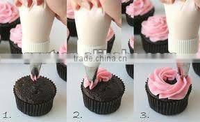 Non stick silicone cream pastry piping bags