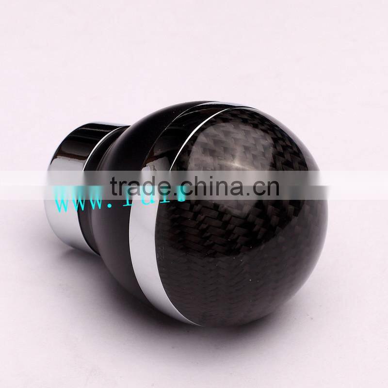 Personalized JDM Style Ball Carbon Fiber Universal Gear Shift Knobs for Sell