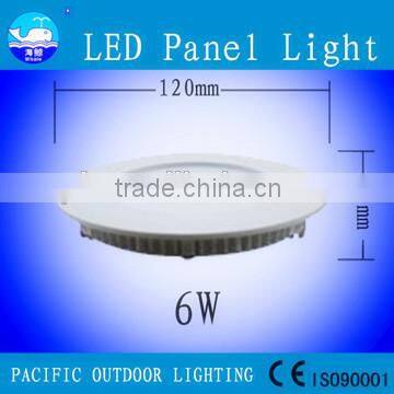 SMD2835 led chip 6w led panel light