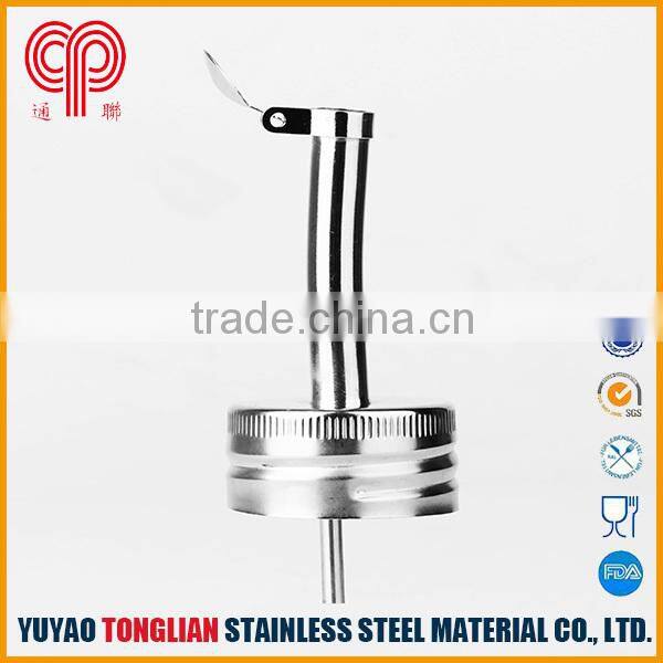 Wholesale Stainless steel olive oil bottle pourer