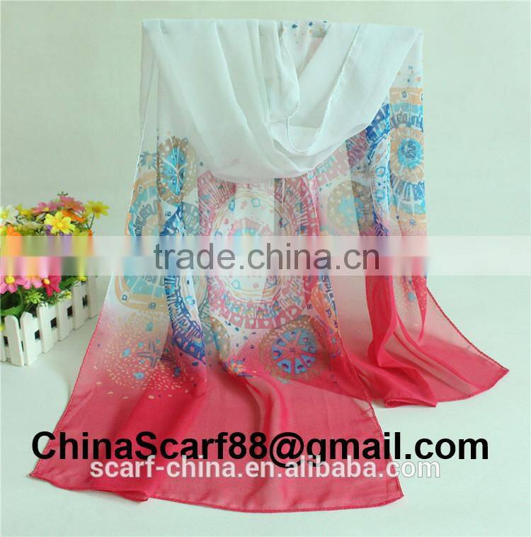 Wholesale chiffon shawl scarf