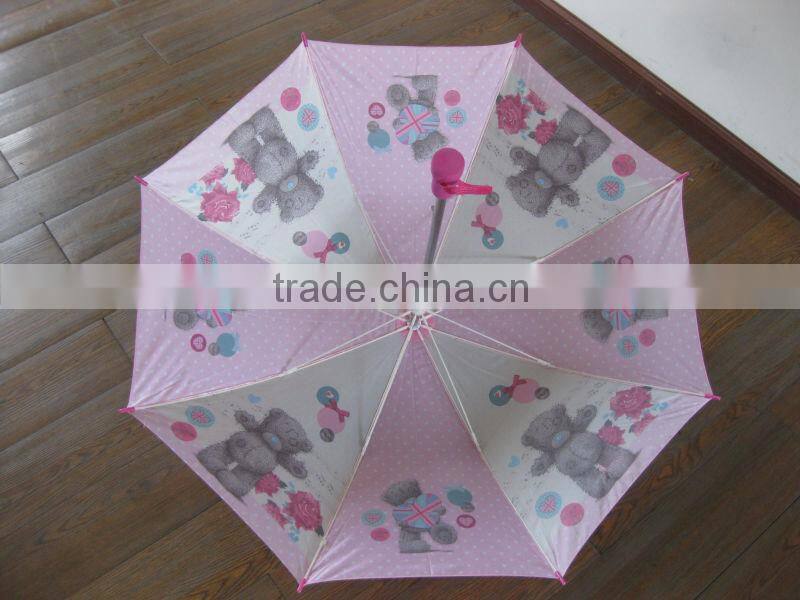 katong heat transfer printing kids stick umbrella