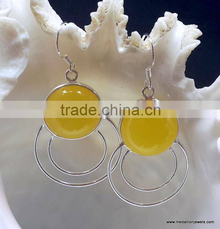 Amethyst Butterfly Shaped Cabochon 925 Sterling Silver Earrings, Fashionable Bezel Earrings, Designer 925 Silver Earrings