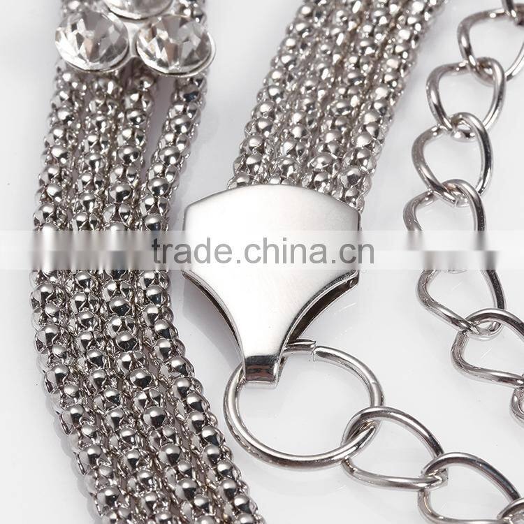 Wholesale fashion women chain belts Brightness F1-80099
