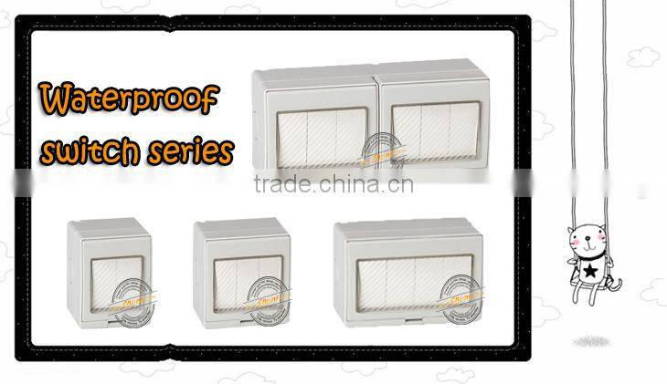 CE Approval Home 220V Waterproof Switch for bathroom