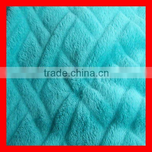 Super Soft Polyester Embossed Coral Fleece