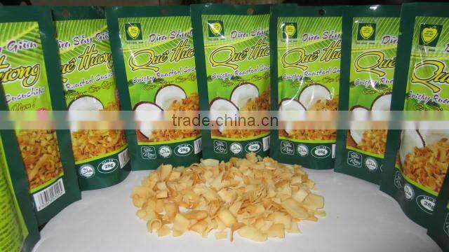 good taste roasted coconut chip snack