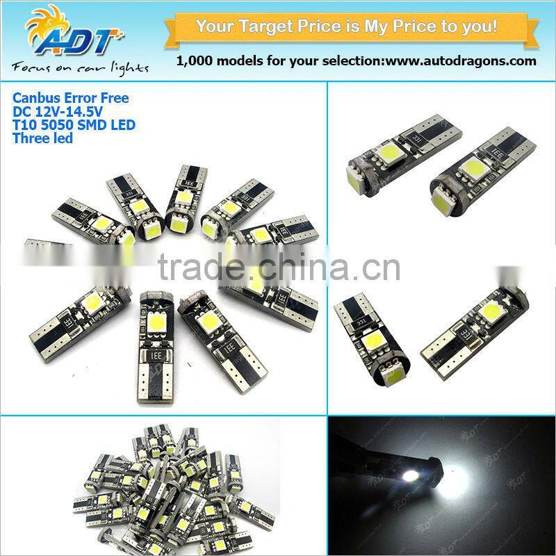 Canbus T10 194 168 W5W 5630 6 LED SMD Car Side Wedge Light Bulb White