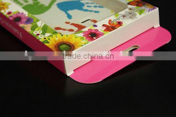customized logo printing paper packaging box phone case card holder