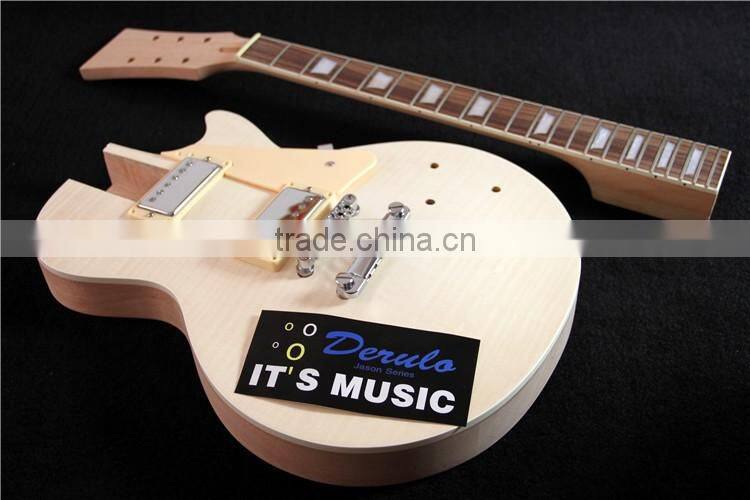 China Unfinished Diy Custom Body Guitar Kit