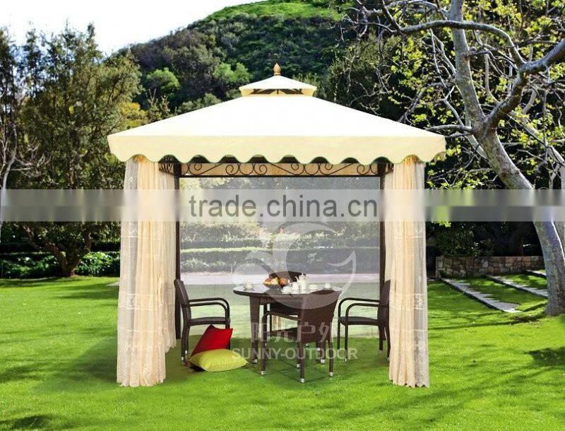 double roof 3*3m outdoor camping tent with Mosquito nets curtain cheap price
