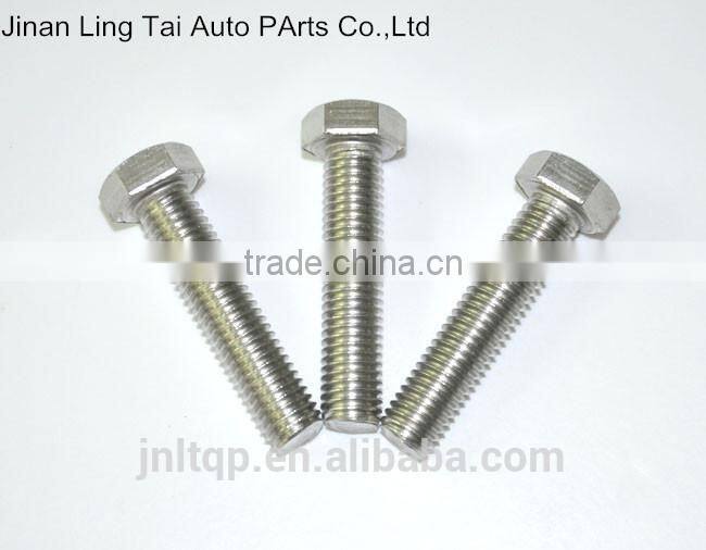 Carbon steel, Stainless steel, Alloy steel Hexagon head bolts