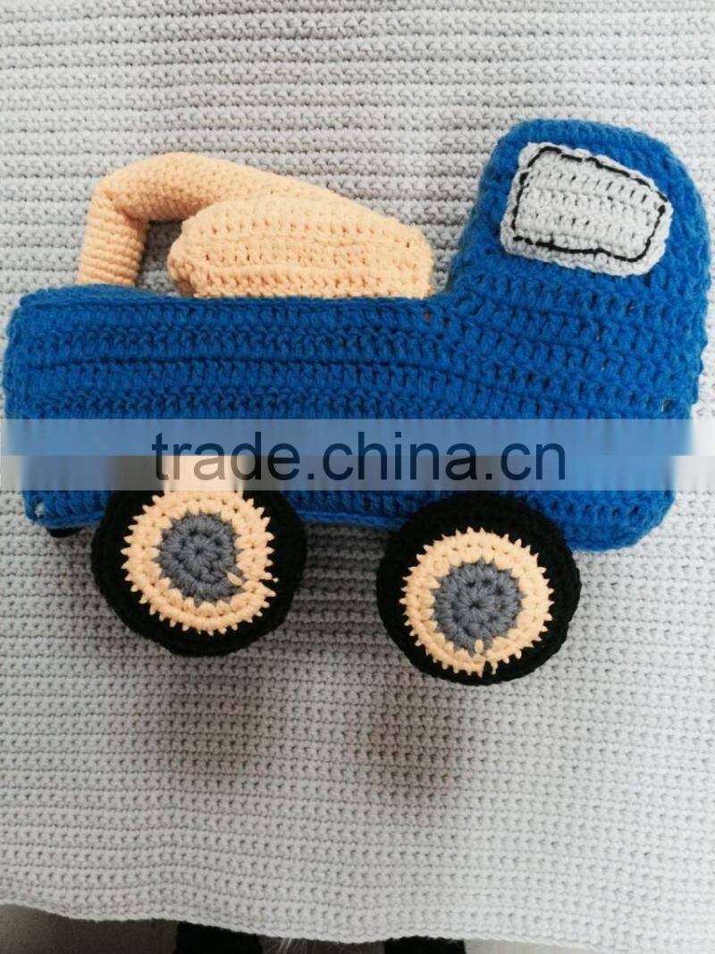 Crochet vehicle tools&truck for baby ,crochet baby toys