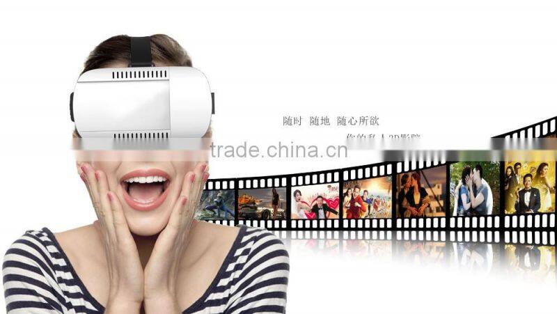 Promotion OEM logo printing 3D Virtual Reality Glasses for smart phone
