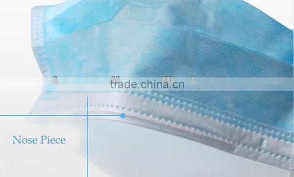 Individually Packing Disposable Non-Woven Earloop Face Mask
