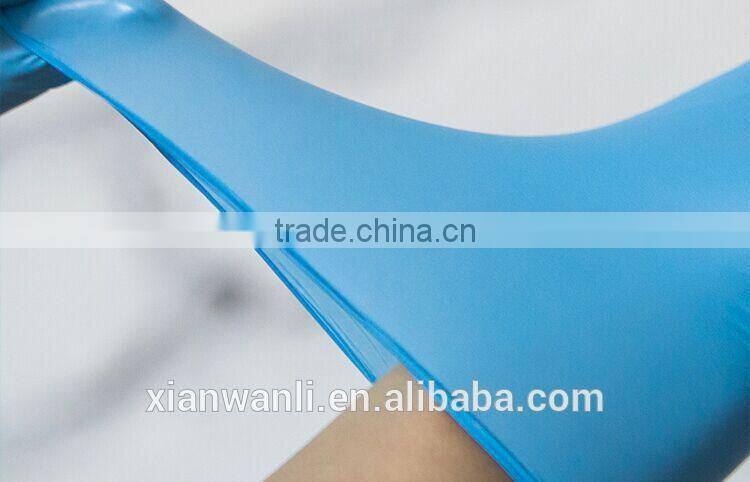 FDA Standards Blue powdered Nitrile Gloves