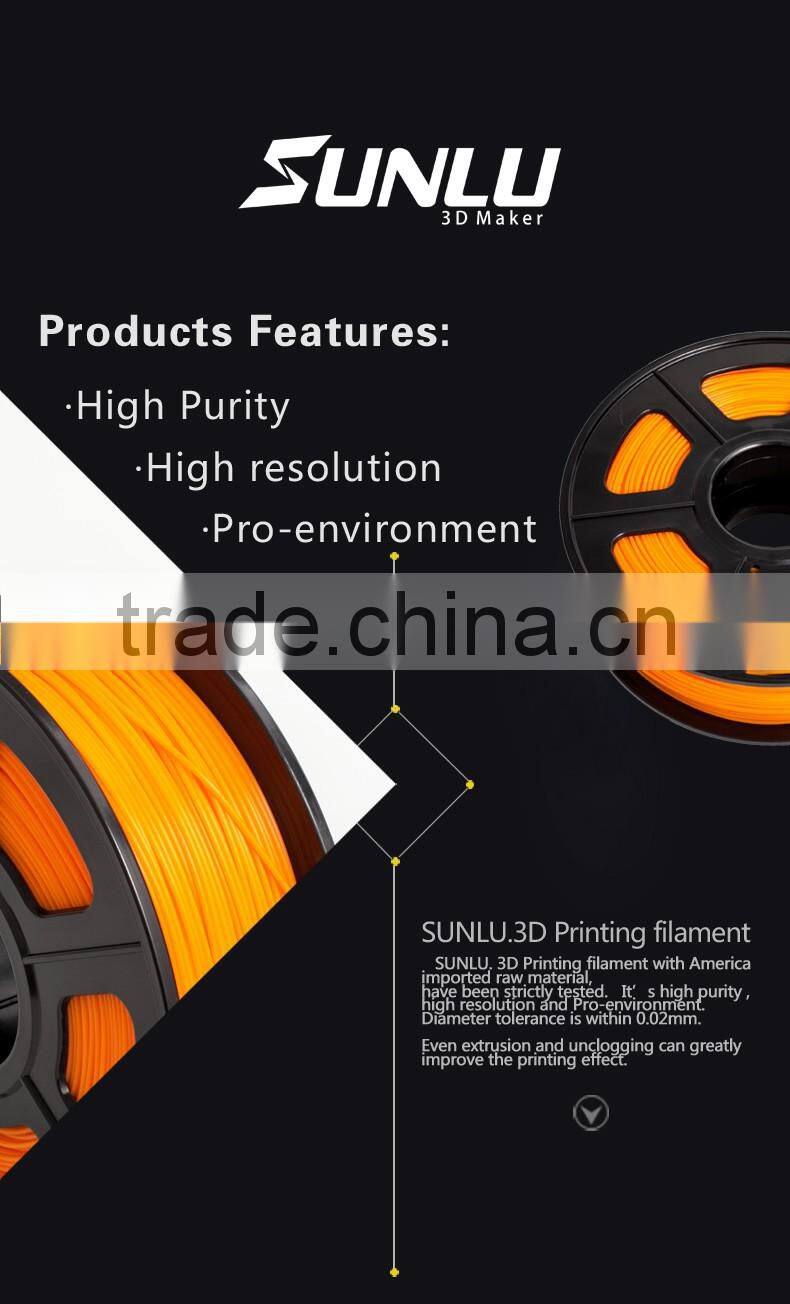 RoHS certificate double color 3D priner filament ABS for 3D printing pen