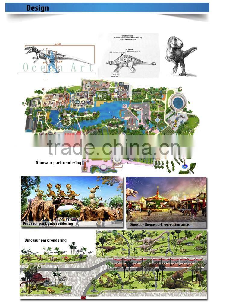 OA-SD-L35 Museum Exhibition Equipment Dinosaur Skull