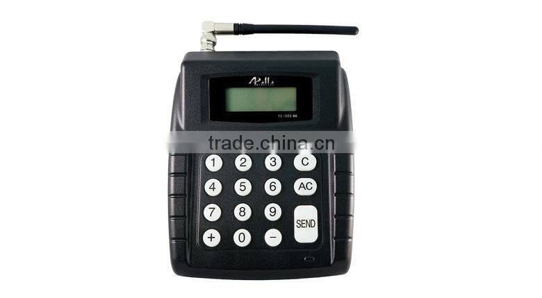 GOLD APOLLO - wireless restaurant paging system Restaurant calling Transmitter and coaster pager system