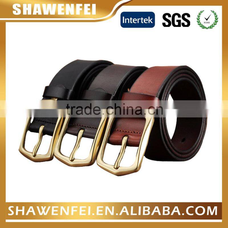 2015 new genuine leather PU men belt