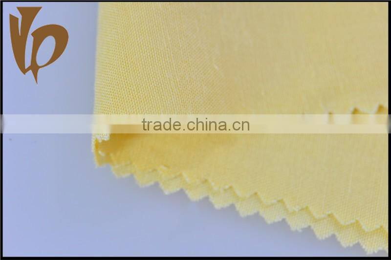 Manufactures fabric with three kinds of fibers tencel & viscose & linen